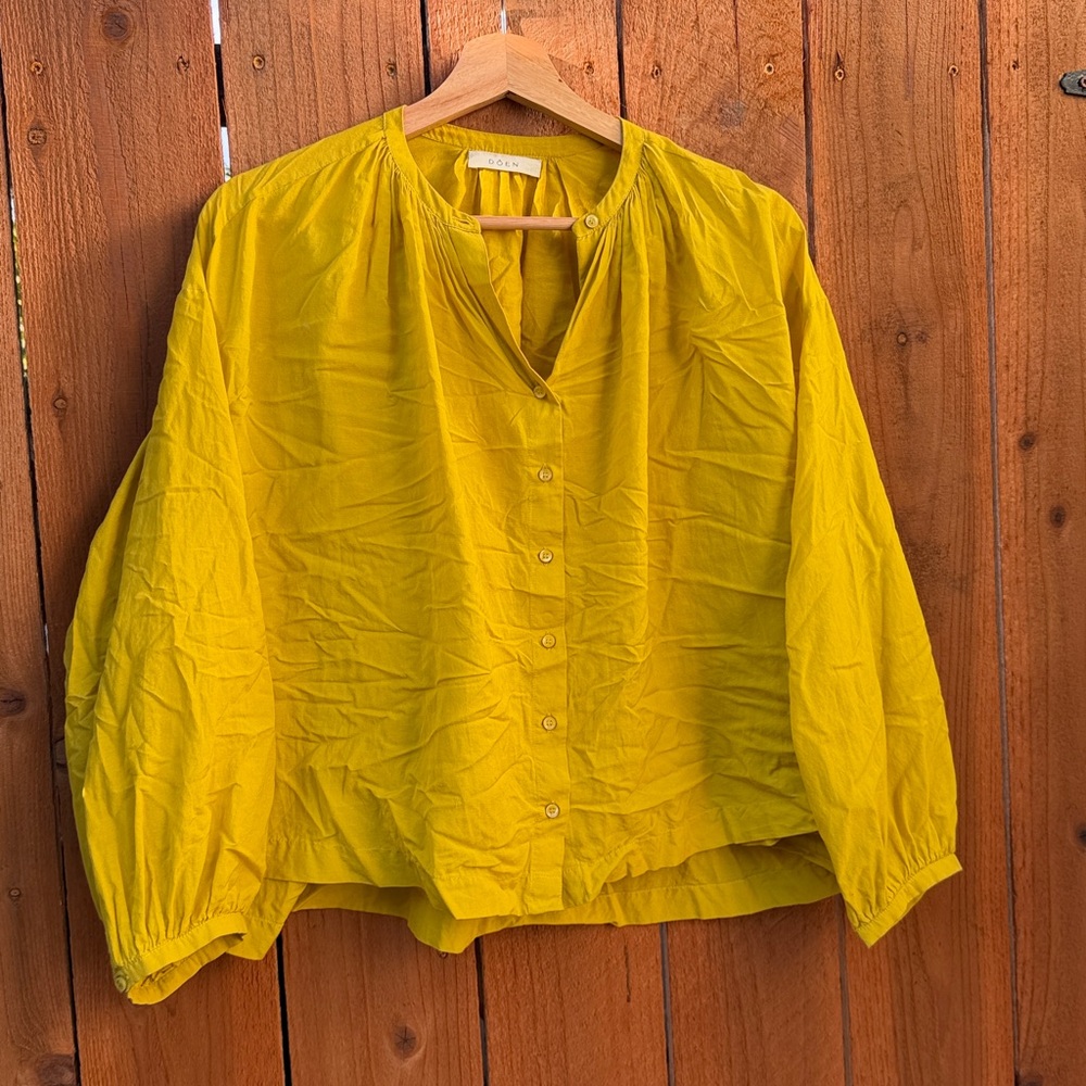 Doen Women's yellow Blouse
